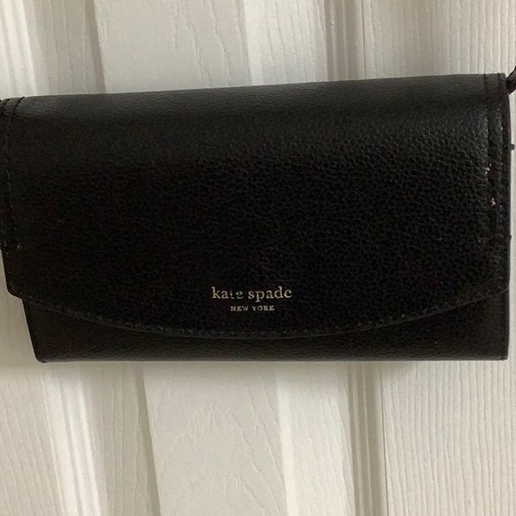 Kate Spade black crossbody wallet - Picture 2 of 5